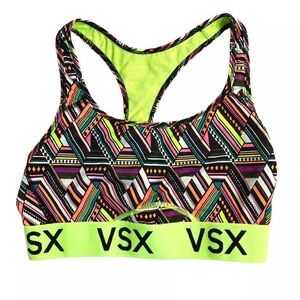 NWT Victoria's Secret, M,‎ Women's Racerback Sports Bra Multicolor